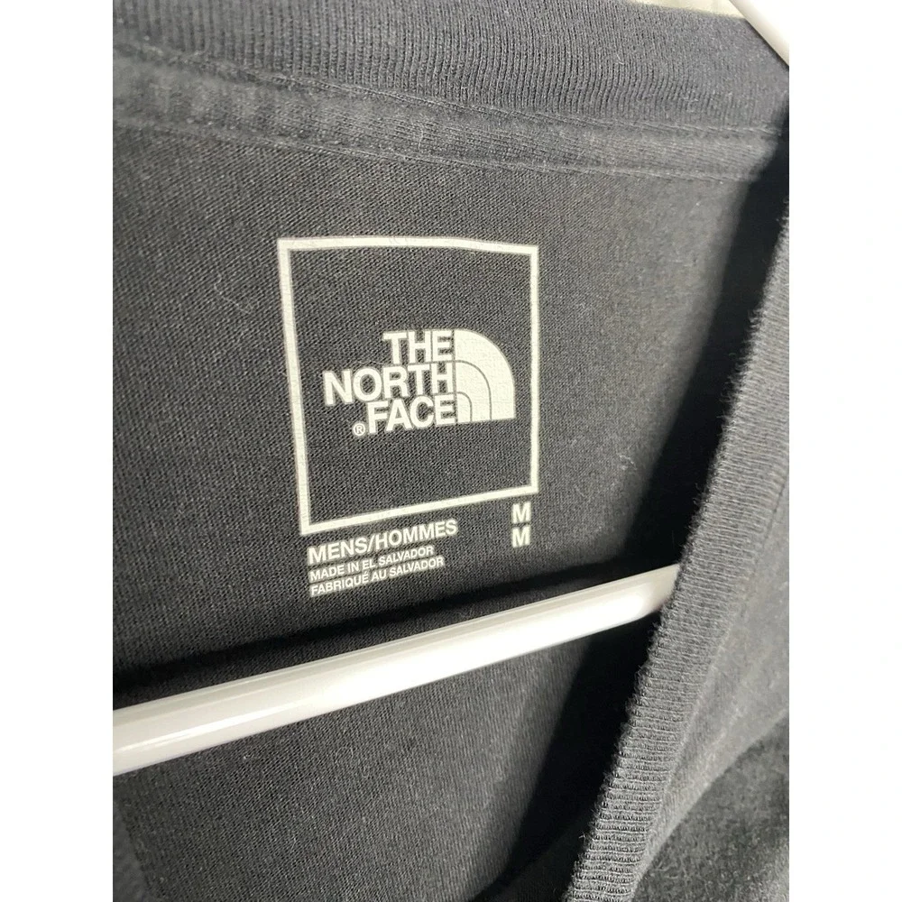 The North Face Men's Graphic Print Never Stop Exploring Logo T Shirt Black‎ Sz M